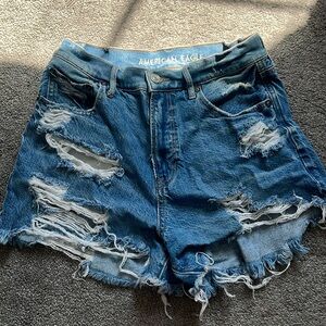 American Eagle Distressed Denim Shorts